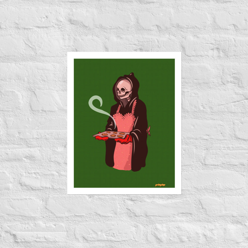 Fresh Baked Cookies Reaper matte print