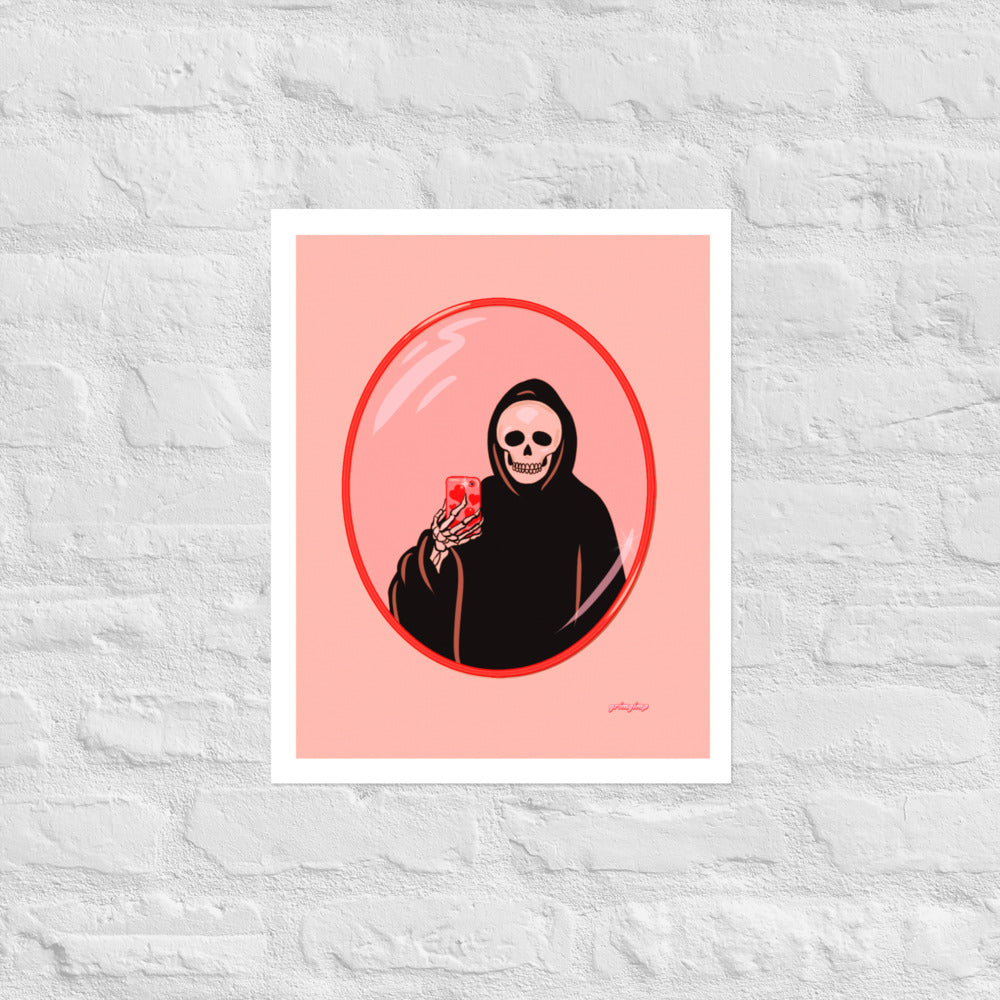 Feeling Cute matter print