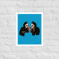 Milkshake Date matte print