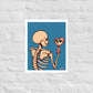 Pretty Bones matte print