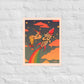 Space Cowgirl (night) matte print