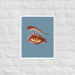 Staring At The Moon matte print