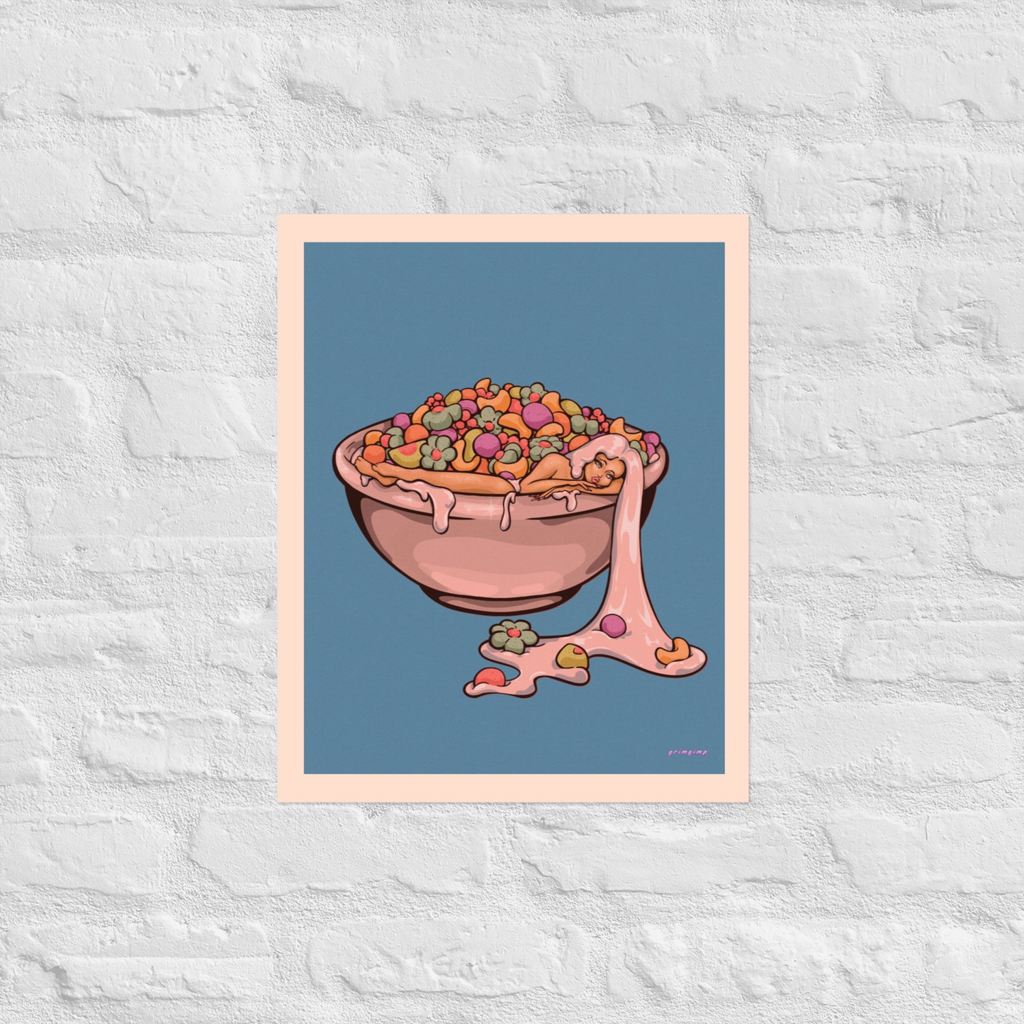 Dreaming of Breakfast matte print