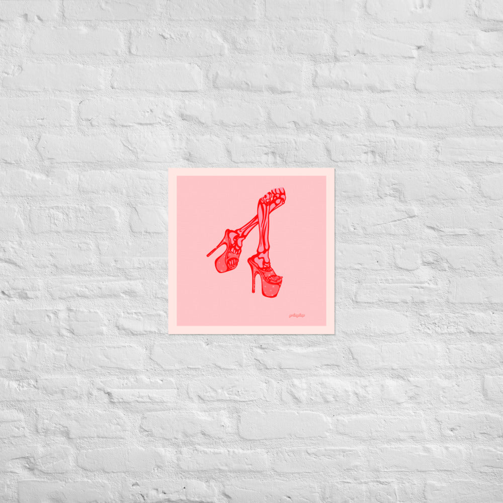 Killer Heels matte paper
