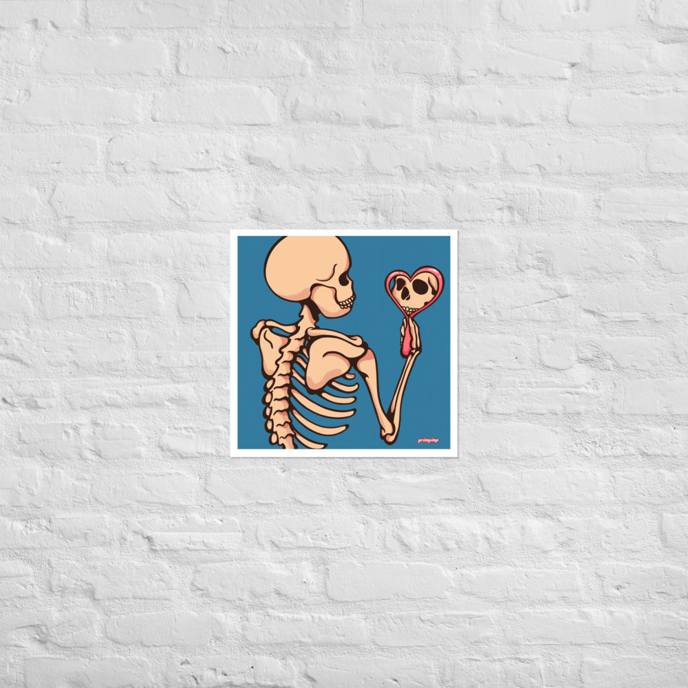 Pretty Bones matte print