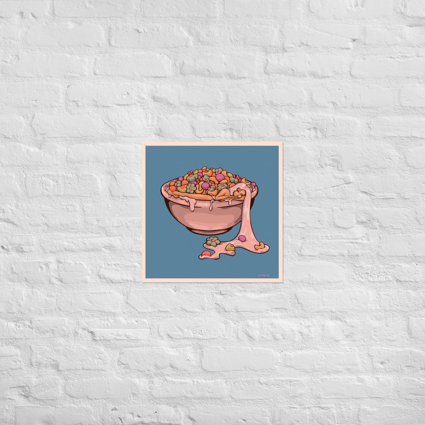 Dreaming of Breakfast matte print