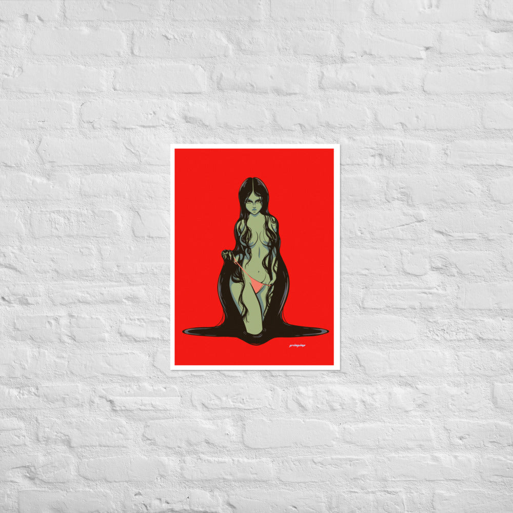 Divine matte print