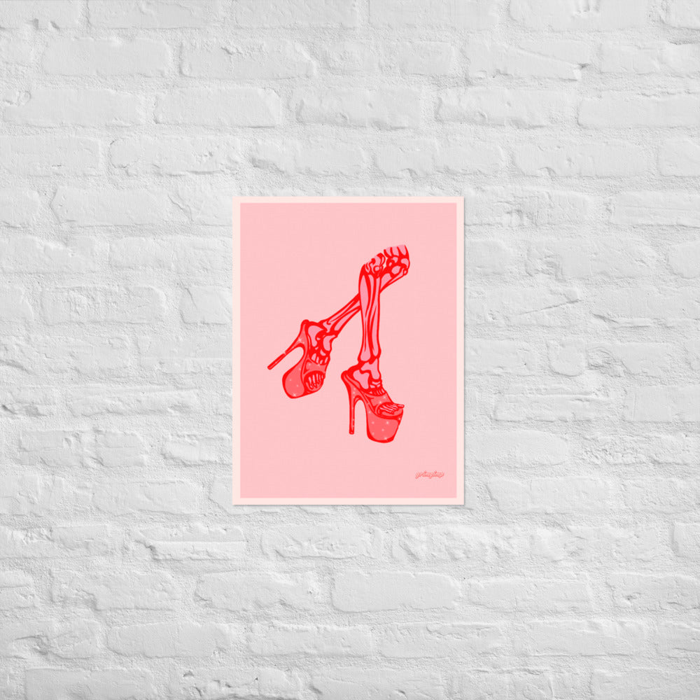 Killer Heels matte paper