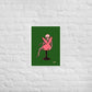 Skelly Bunny matte print