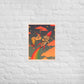 Space Cowgirl (night) matte print