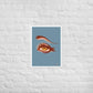 Staring At The Moon matte print