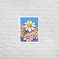 Daisy Field matte print illustration