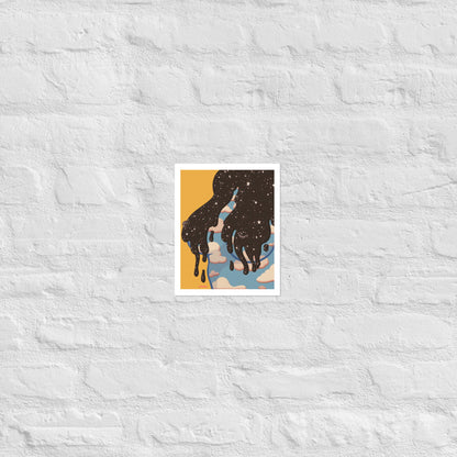 Night Consume the Day matte print