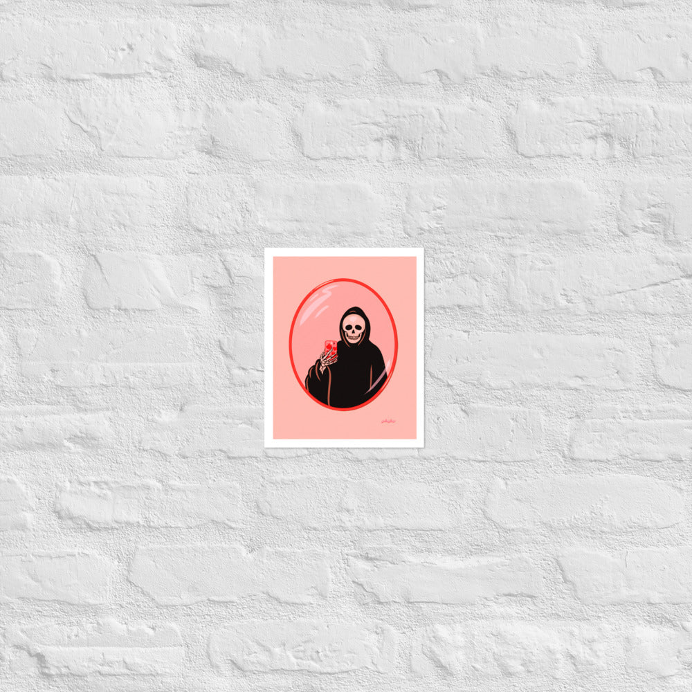 Feeling Cute matter print