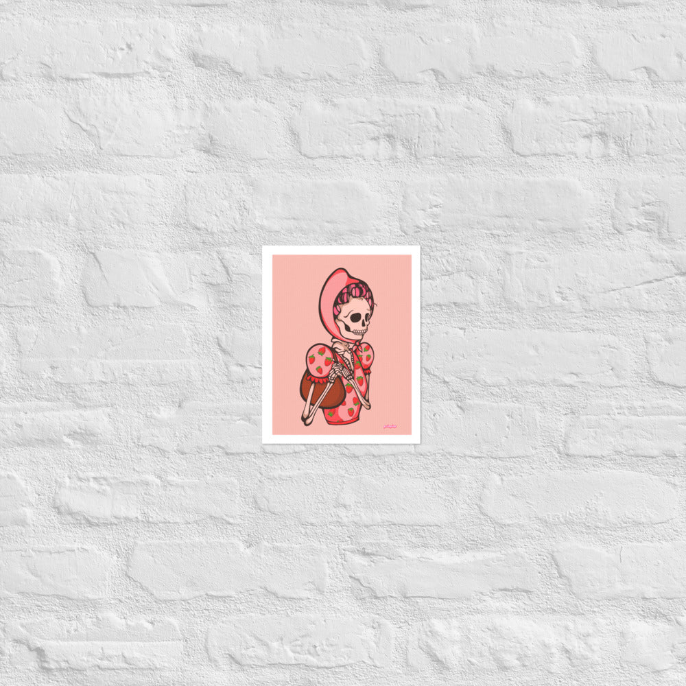 Running Errands matte print
