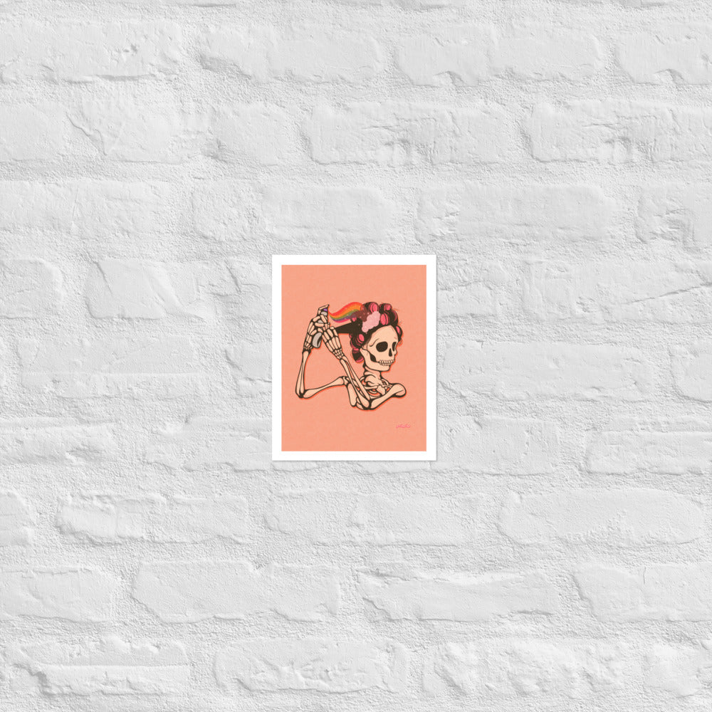 Mama Hair Rolls matte print