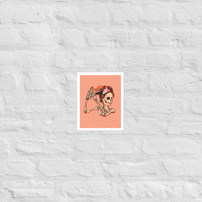 Mama Hair Rolls matte print