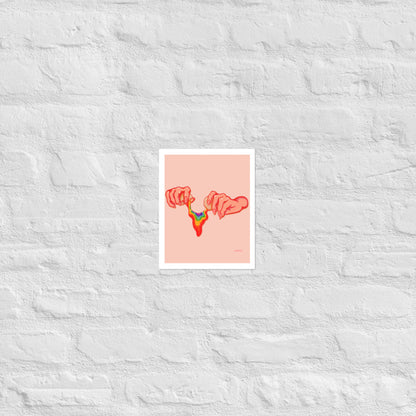 Crack Open the Universe matte print