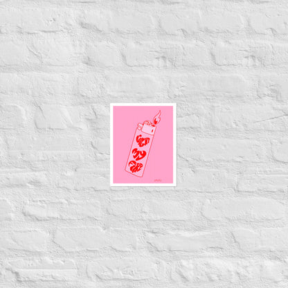 Light My Fire matte print