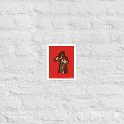Moon Reaper matte illustration poster