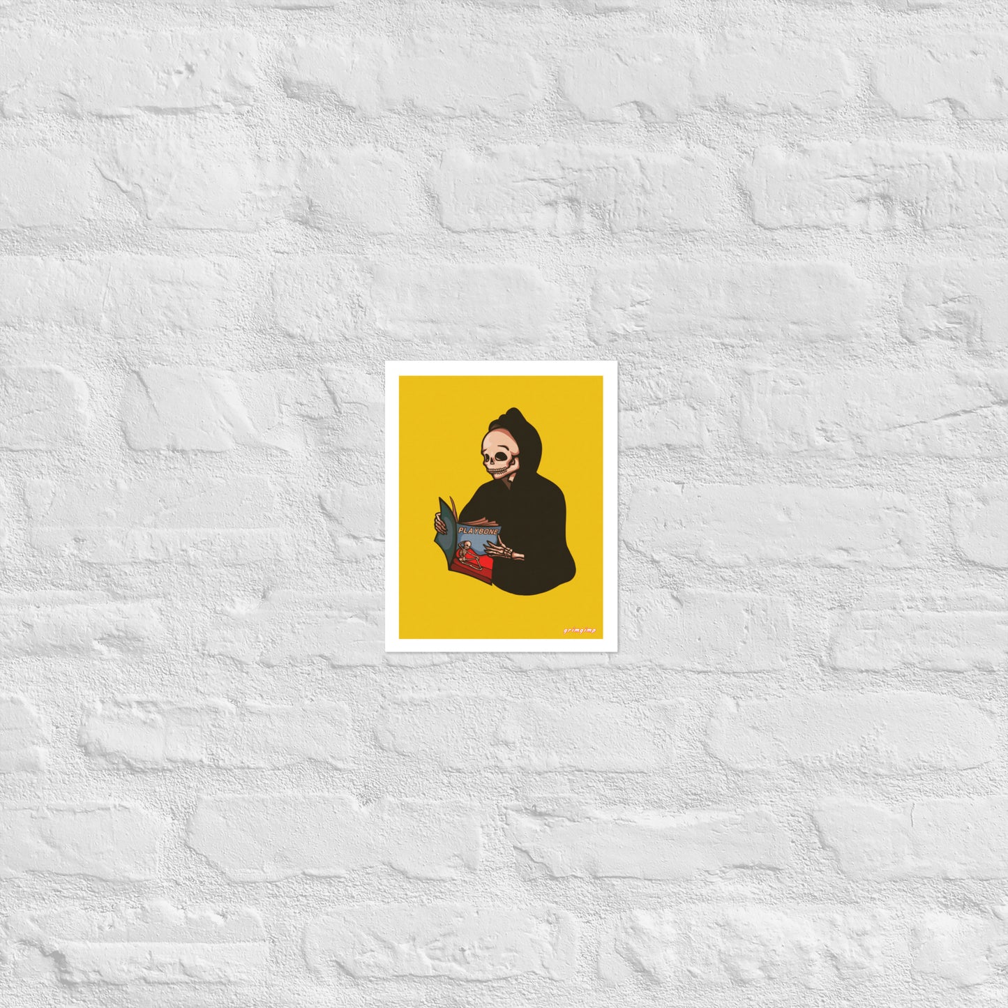 Playbone matte illustration