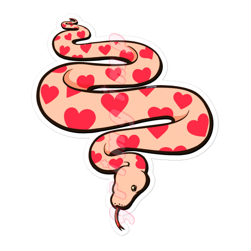 Love Snake Sticker
