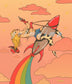 Space Cowgirl (day) matte print
