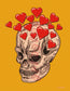 Skull in Love matte print